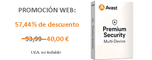 Características de Avast Premium Security, más información.